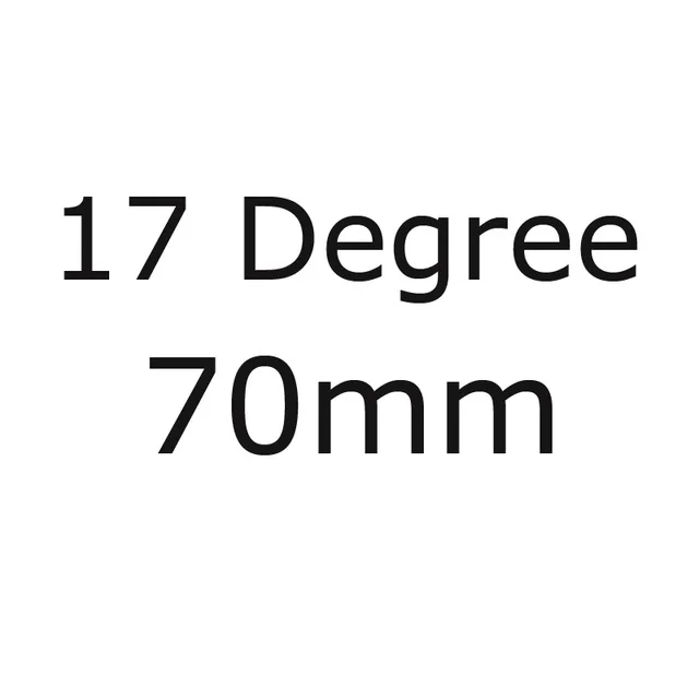 Matte 17degrees 70mm Углеродный MTB велосипедный стержень 6/17 градусов 31,8 мм углеродный дорожный велосипед стержень положительный угол 6 градусов 70-120 мм 3K матовый - Цвет: Matte 17degrees 70mm