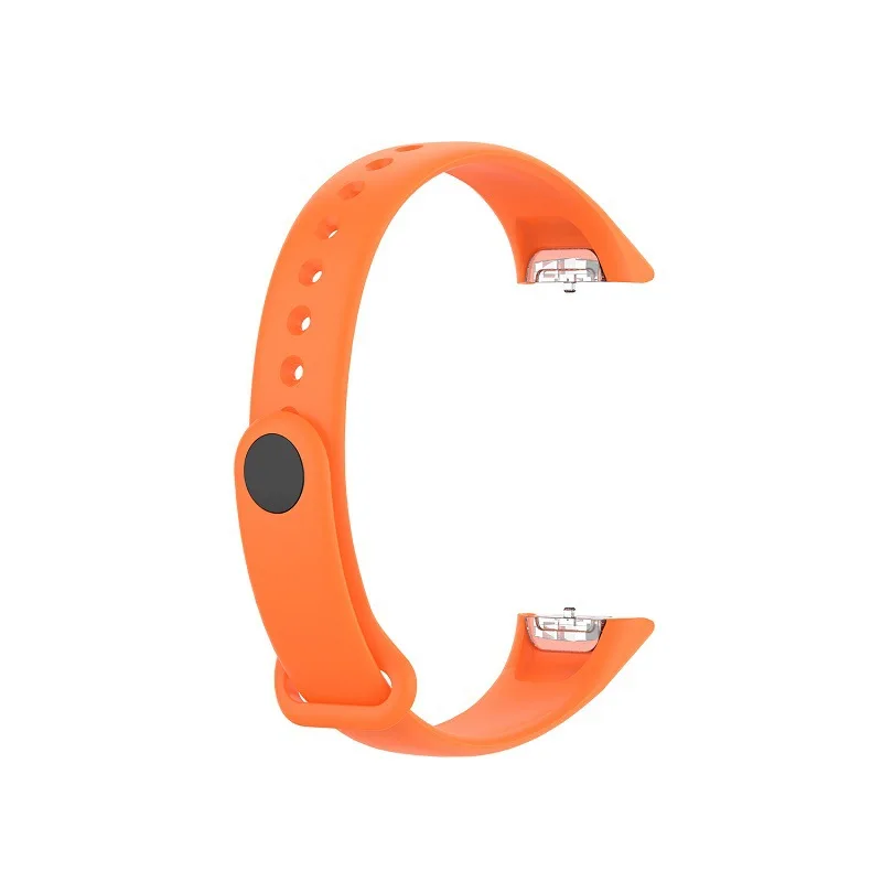 Samsung Galaxy Fit SM-R370 Watchband Replacement Multiple Colour Straps Nail Buckle Plastic Shrapnel Silicone Watch Band 
