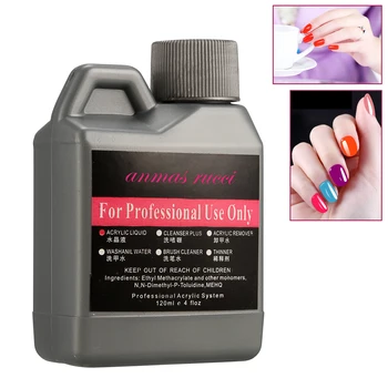 

US 2 Bottle Wholesale 120ml Acrylic Liquid Nail Art for PRO Acrylic Nail Tips Manicure - 4fl.oz DROSHIPPING