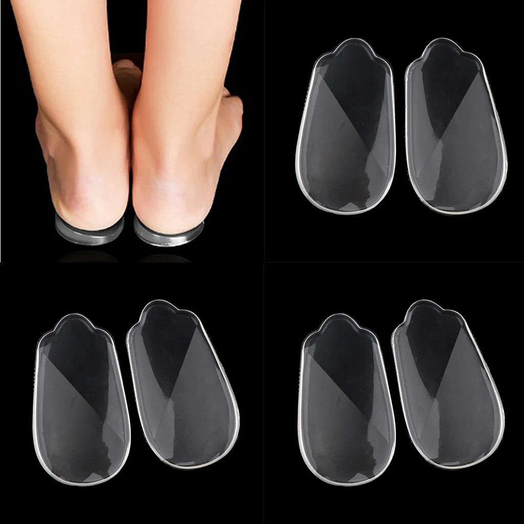 

3 Pair Silicone O/X Type Legs Correction Heel Insoles Pads for Children Adults