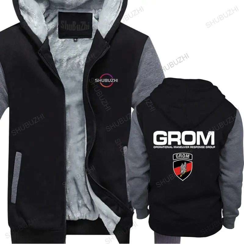 Теплое пальто Мужская брендовая одежда флисовая толстовка с капюшоном JW GROM