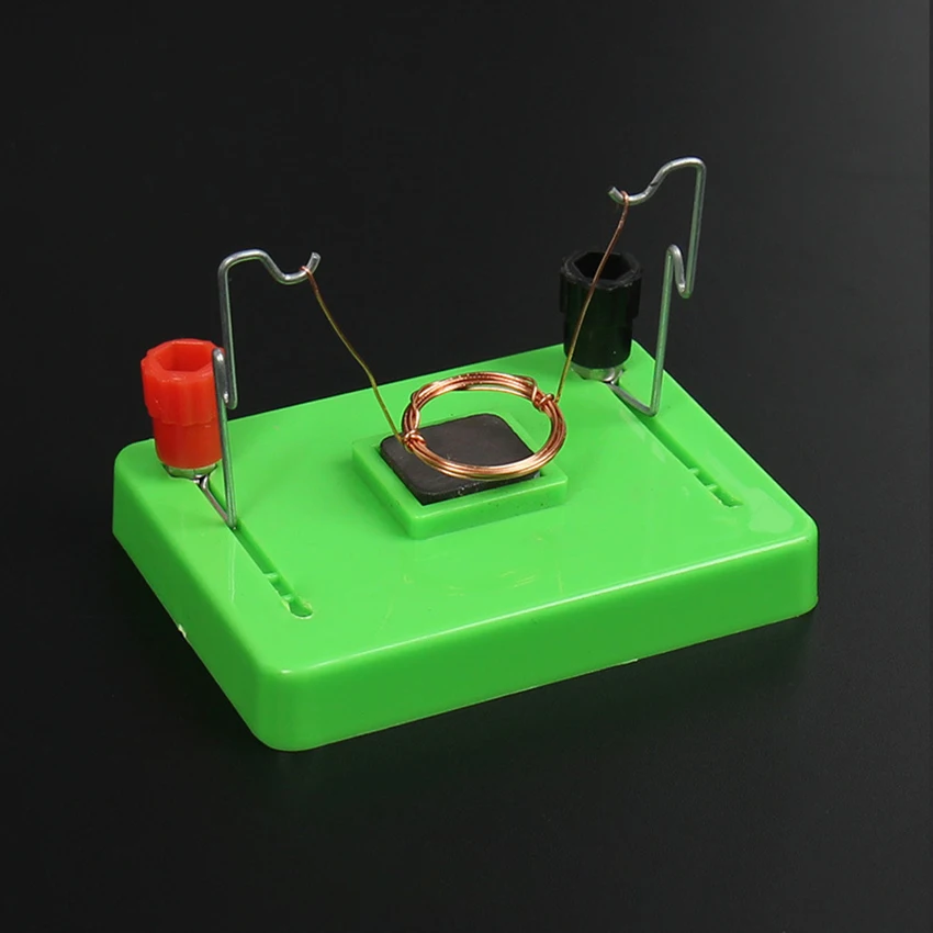 Motor Model Physics Experiment Aids Educational Toy ABS Electromagnetic Swing Teaching Instrument for Middle School Physics