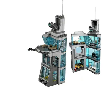 

Decool7114 511Pcs Marvel building block Attack On Tower Base compatible with