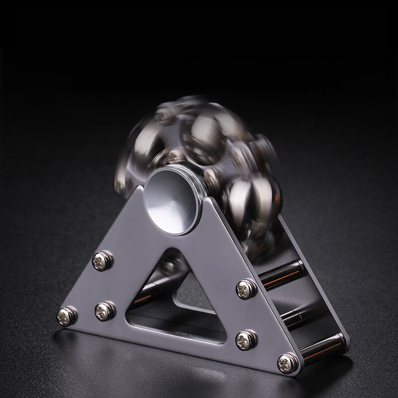 Metal Fingertip Spinner Magnetic Gyro Orbiter Fidget Toy Creativity Stress Relief Adult Vent Relax Hand Gifts | Обустройство дома