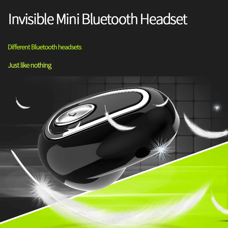 Беспроводные наушники Bluetooth V4.1, спортивные наушники с микрофоном, гарнитура, мини-вкладыши для всех телефонов huawei Xiaomi