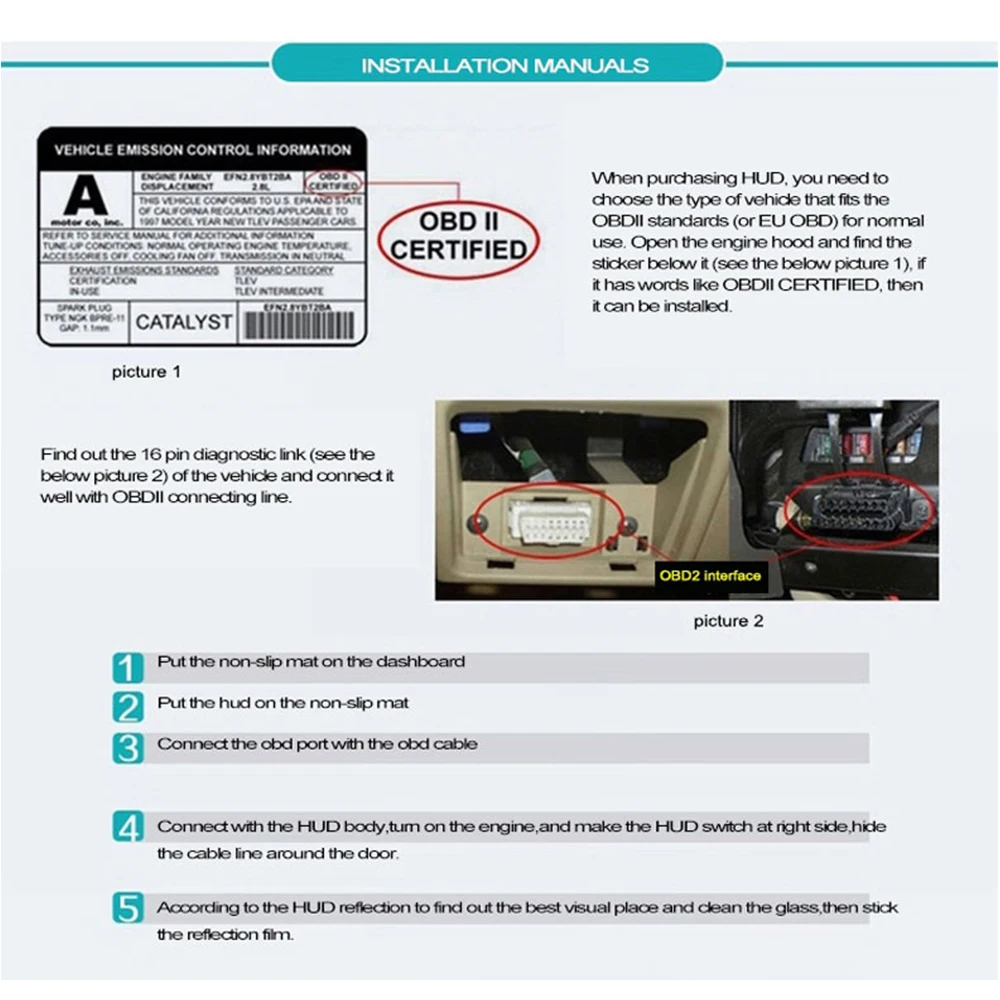 Автомобильный дисплей E350 5," Hud OBD2 скорость лобового стекла автомобиля o навигационный измеритель скорости автомобиля проектор скорости