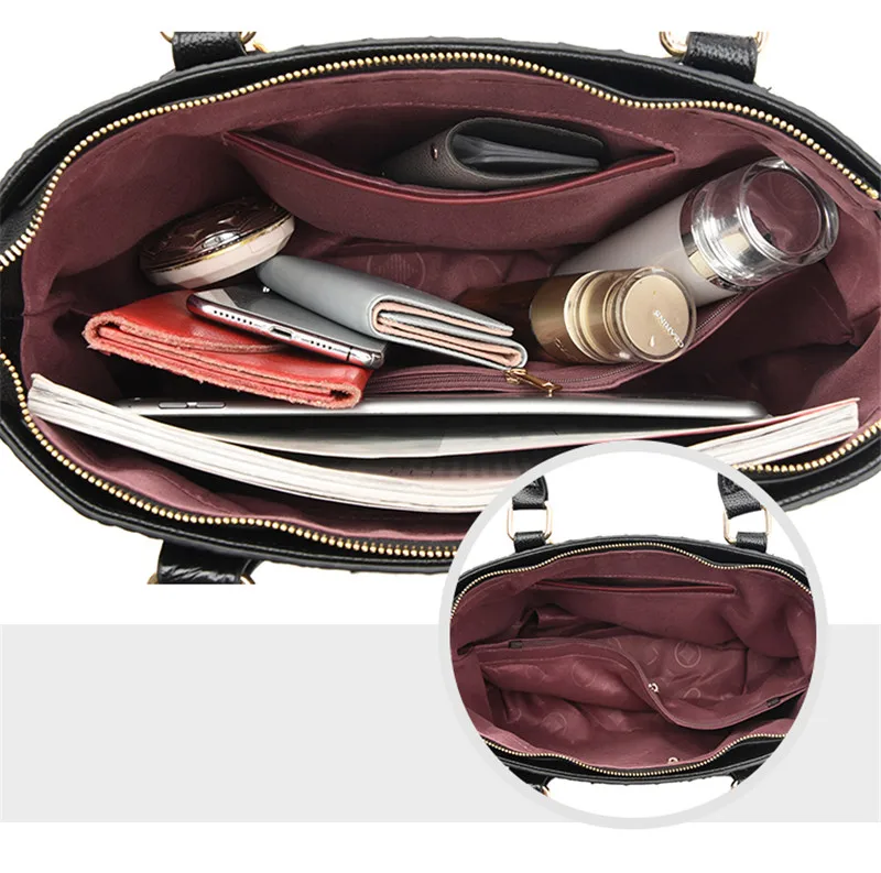 Роскошные сумки женские сумки дизайнерские Bolsa Feminina модные сумки через плечо женские сумки из крокодиловой кожи