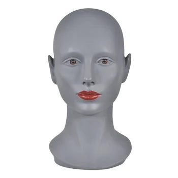 

Hot sale African Mannequin Head Without Hair For Making Wig Hat Display Cosmetology Manikin Head Female Dolls Bald Training Head