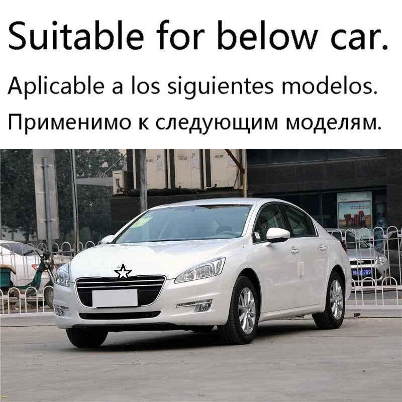 Персонализированные автозапчасти, молдинги, украшения для автомобиля, аксессуары для гоночных грилей 10 11 12 13 14 для peugeot 508