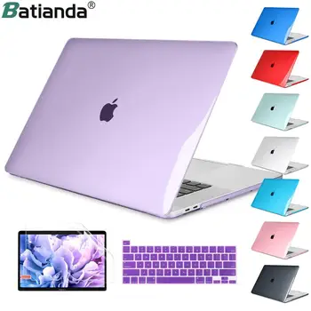 

2020 Pro Crystal Clear Laptop Case with Keyboard Cover &Screen Protector for New MacBook Pro 13 with touch bar A2251 A2289 model
