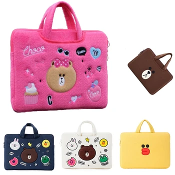 

Newest Cute Animal Pattem Laptop Case Bag For Funda Apple iPad 7.9 9.7 For Macbook Air 11 12 13 15 for Xiaomi Mi Pad Air 13.3
