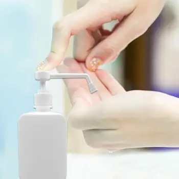 

1pcs 500ml Soap Dispenser Press Type Split Bottle Transparent Container Hand Bottle Sanitizer Plastic Cosmetic Pressure D6B3