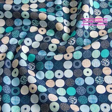 Полуметровая японская Cosmo хлопковая ткань DIY Лоскутная ткань стеганая ткань лес