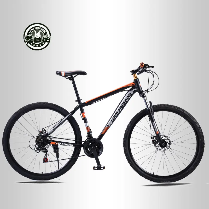 Top Love Freedom High Quality 29 Inch Mountain Bike 21/24 Speed Aluminum Frame Bicycle Front And Rear Mechanical Disc Brake 1