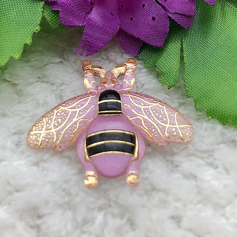 26 * 32mm 6PCS bee shaped Decoration Tool DIY Resin for Making Handmade Crafts | Дом и сад