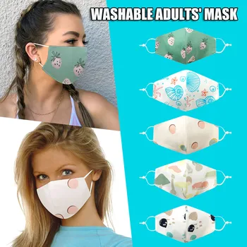 

1pc Face Mask Scarf Mascarilla Mascarar Cotton Face Mask Pm2.5 Activated Carbon Mask Washable And Reusable Lot Maska Mascarill