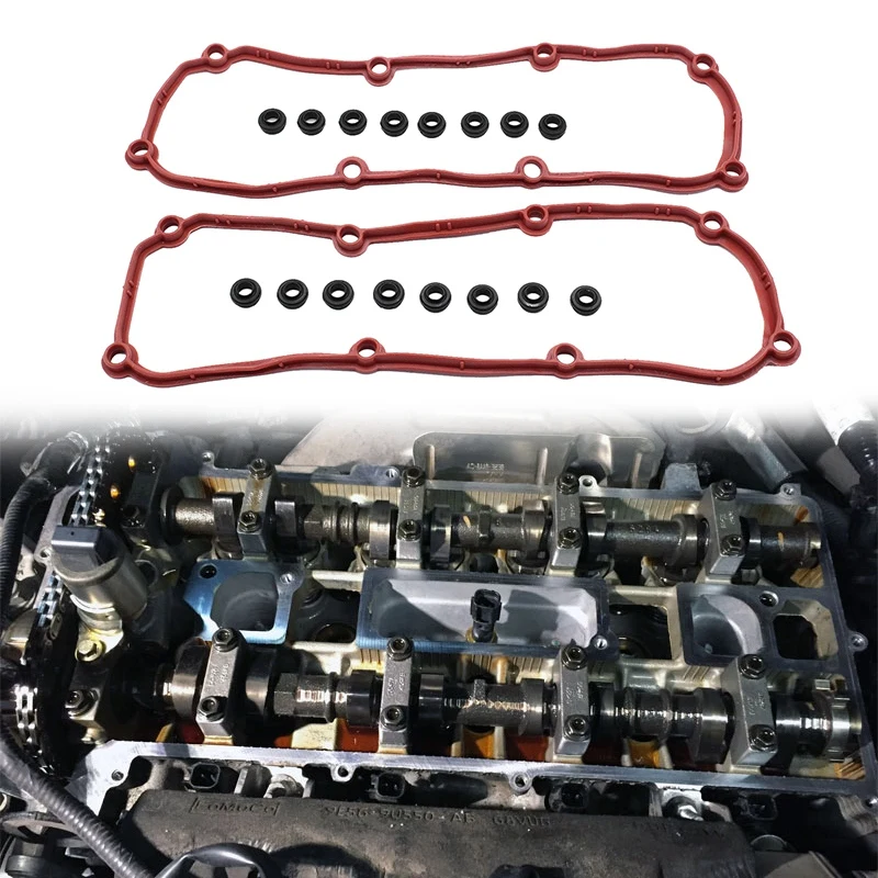 Комплект прокладок крышки клапана для 05-10 Chrysler Town &amp Country Dodge Caravan Jeep 3.3L 3.8L OHV |