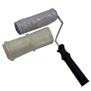 

Paint Roller Decorative Patterned Wall Painting Tools Rubber Protection Stamp Polyurethane Textured Pottery Wheel(2Pcs)