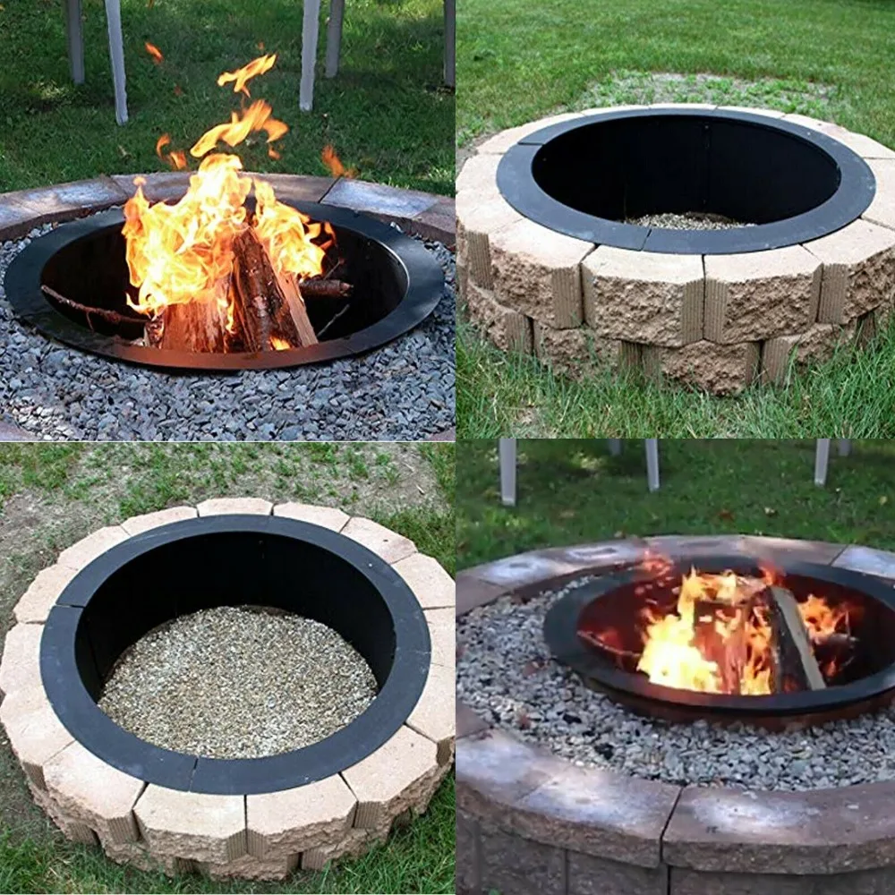 Кольцо VEVOR Fire Pit Liner 42 дюймов снаружи x 36 дюймов внутри