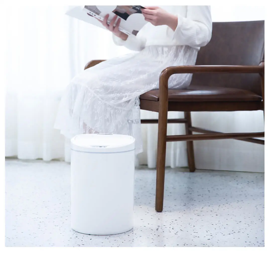 Xiaomi NINESTARS Интеллектуальная Индукционная мусорная корзина для кухни гостиной ванной Автоматический Инфракрасный датчик движения мусорное ведро