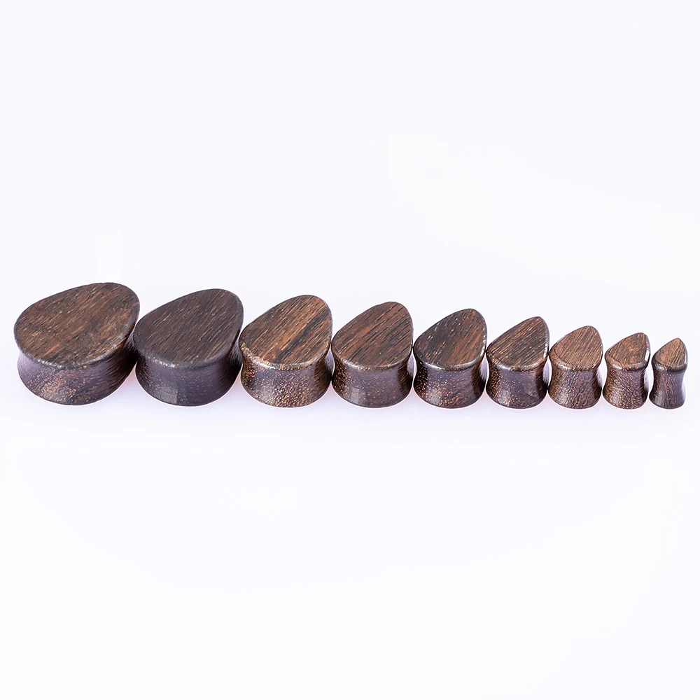 Украшения для пирсинга Oreja, 1 шт., деревянные серьги-капли, пробки и тоннели для ушей, расширители, носилки, унисекс, сексуальные панк украшения для тела