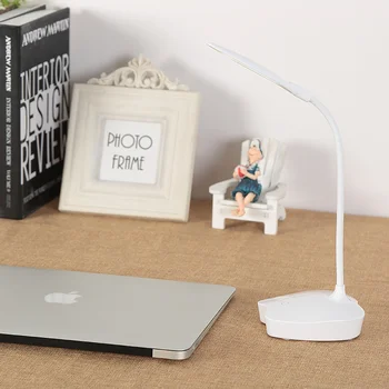

USB Power Supply Rechargeable Table Desk Lamp USB LED Table Lamp Flexible Eye Protection Reading Book Lights