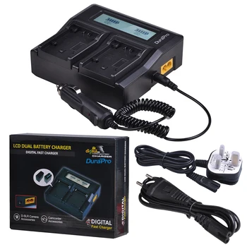 

Durapro NP-FZ100 NP FZ100 NPFZ100 LCD Ultra Fast 3X faster Dual Charger for Sony Alpha 9 A9 9R A9R 9S A9S A7RIII A7R3 7RM3 A7m3