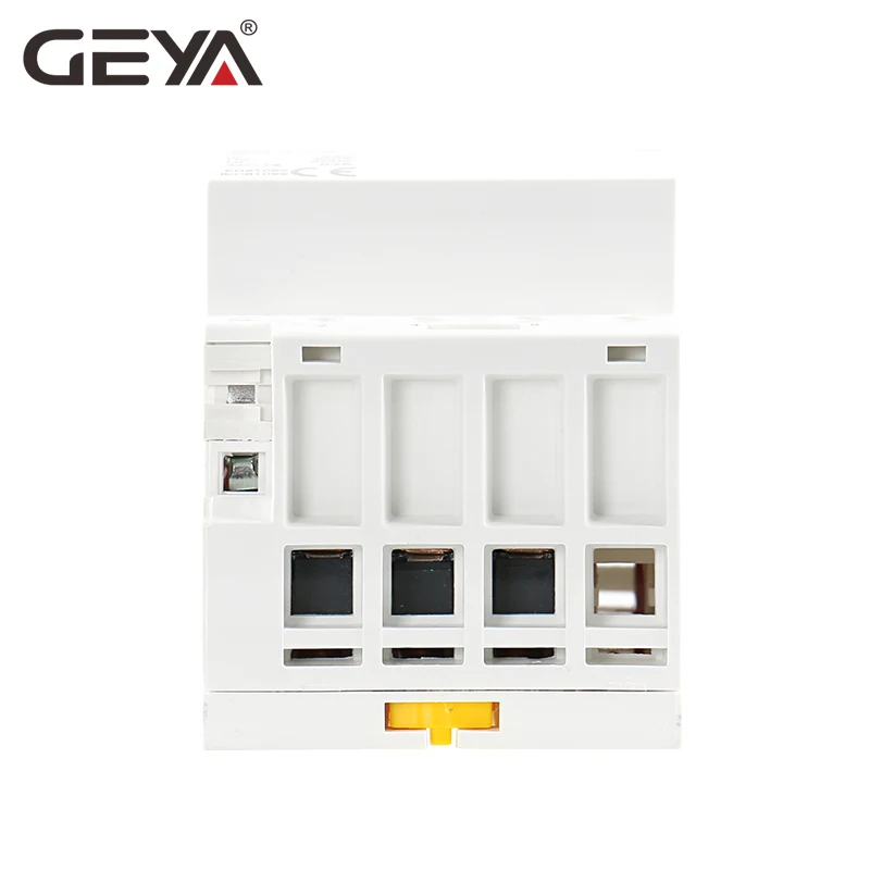 GEYA GYHC 3 P 40A 63A 3NO Din Rail AC контактор для дома 220V катушка контактор переменного тока 3 фазы