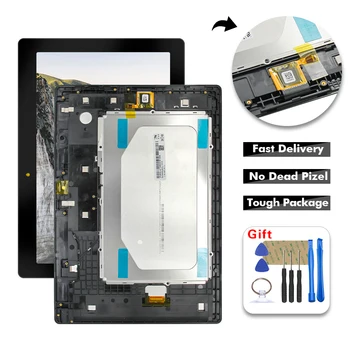 

For Lenovo Tab 2 A10-30 YT3-X30 X30F TB2-X30F TB2-X30L TB2-X30M LCD Display Touch Screen Digitizer Glass Assembly + Frame