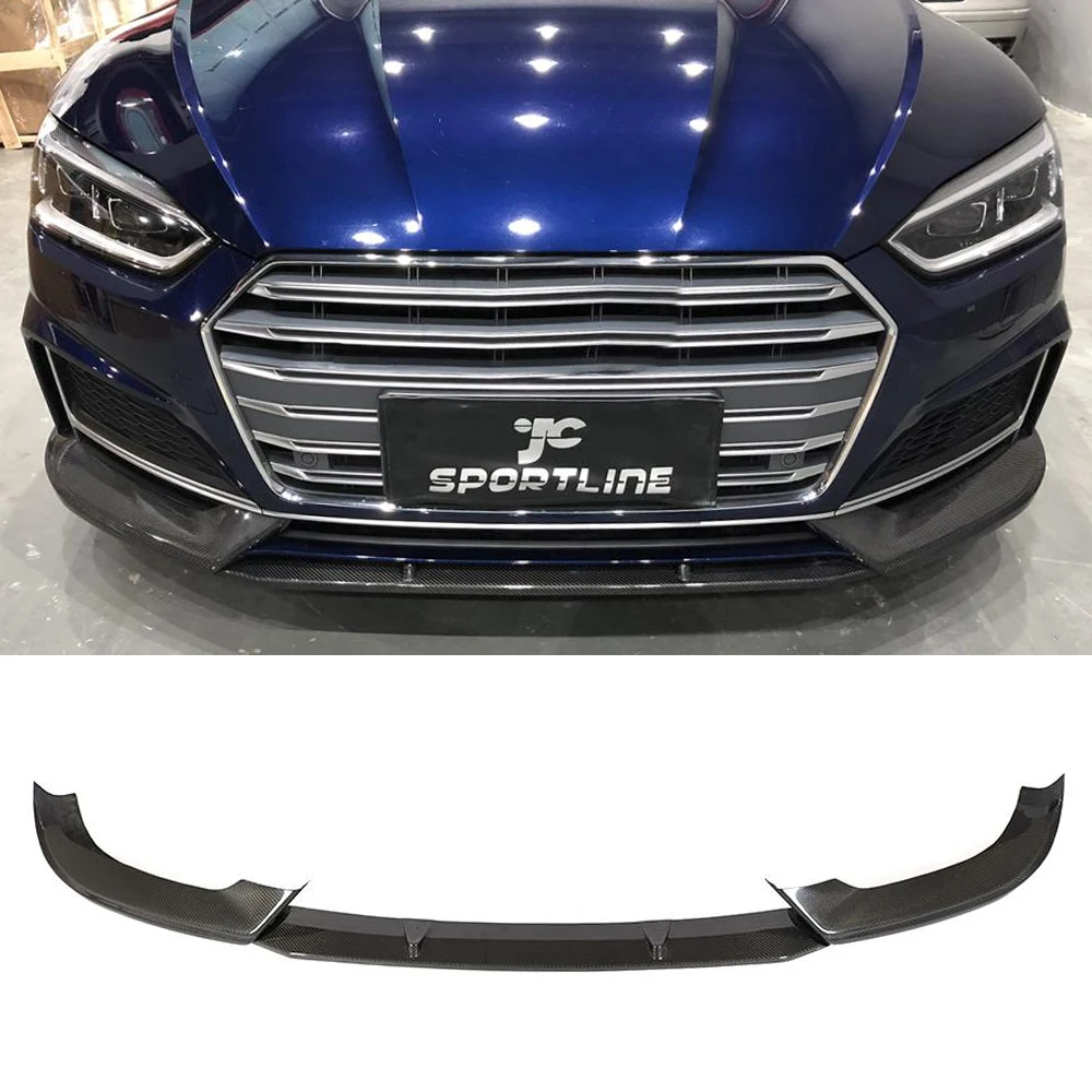 Бампер из углеродного волокна/ФАП бампер спойлер фартук для Audi A5 Sline S5 Sportback 2017 2018