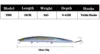 16 цветов, 18 см, 24 г, приманка в виде гольяна, лазерный кренкбейт, искусственная пластиковая приманка для крупной рыбы, приманка для морской ры... ► Фото 2/6