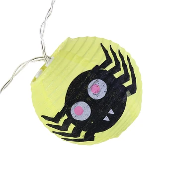 

10LED 1.15M Halloween Lantern LED String Light Kit Portable Plastic Lanterns Light For Party Home Festival Decor