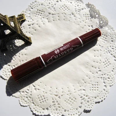 5-Dark brown 1 шт. 30 цветов Эскиз маркер масляной художественной школы ручка двуглавый товары для рукоделия маркеры для рисования маркеры набор Манга - Цвет: 5-Dark brown