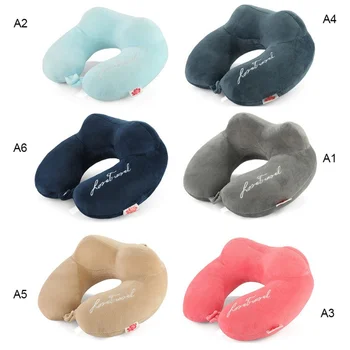 

U-shaped Memory Pillow Soft Travel Neck Protective Pillow Plane Scientific Posture Correction Sleeping Student Pillow For Office