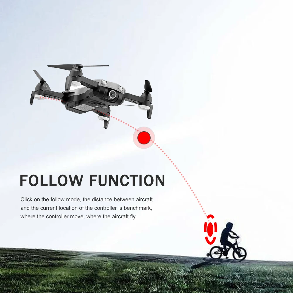 65G gps Радиоуправляемый Дрон с камерой 2K 5G Wifi FPV складной Радиоуправляемый квадрокоптер слежения за мной высота удержания Дрон игрушки