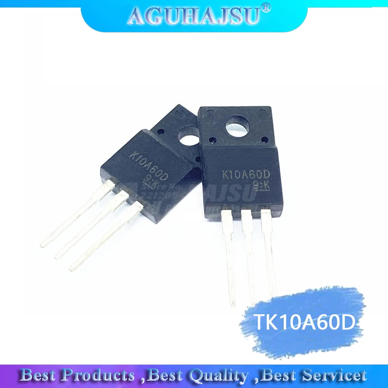 10 шт./лот TK10A60D K10A60D TO-220F 500V 10A оригинал | Электронные компоненты и принадлежности