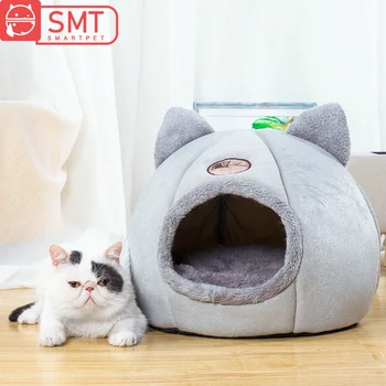 

Smartpet Soft Polar Fleece Dog Beds Winter Warm Pet Heated Mat Small Dog Puppy Kennel House For Cats Sleeping Bag Nest Cave Bed