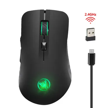 

M20 Wireless Gaming Mouse 2.4GHz 2400DPI Optical USB LED Ergonomic Charging Mice With Six Buttons Seven Colors For Windows Mac