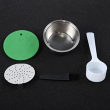 Металлический Кофе капсула для таблетированного нетоксичные многоразовые многоразового использования для Dolce Gusto Кофе Машина