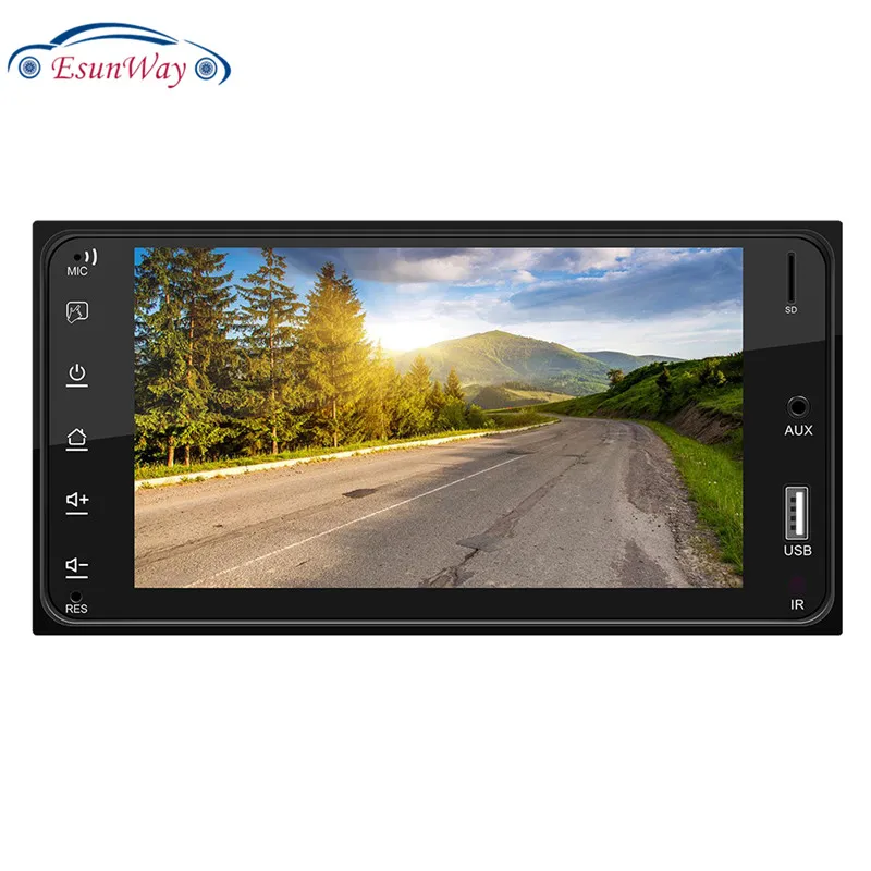 Автомагнитола Android Авторадио gps DAB Bluetooth Wifi сенсорный экран Аудио Стерео MP5 Поддержка зеркальное соединение мультимедийный плеер