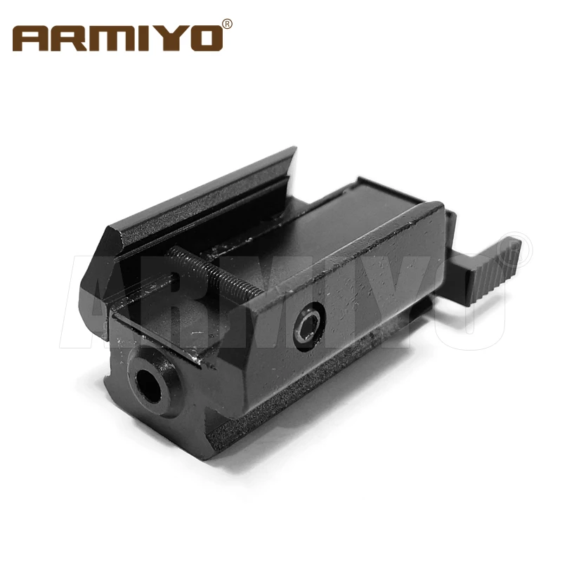 Armiyo 635-655nm пистолет вниз повесить красный точечный лазерный прицел Быстрый отсоединить 300 люмен пистолет-горелка свет пистолет светодиодный фонарик 3 режима низкий свет подсветка стробоскоп Fit 20 мм рельс
