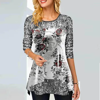 Vintage Floral Long Sleeve Tee 1