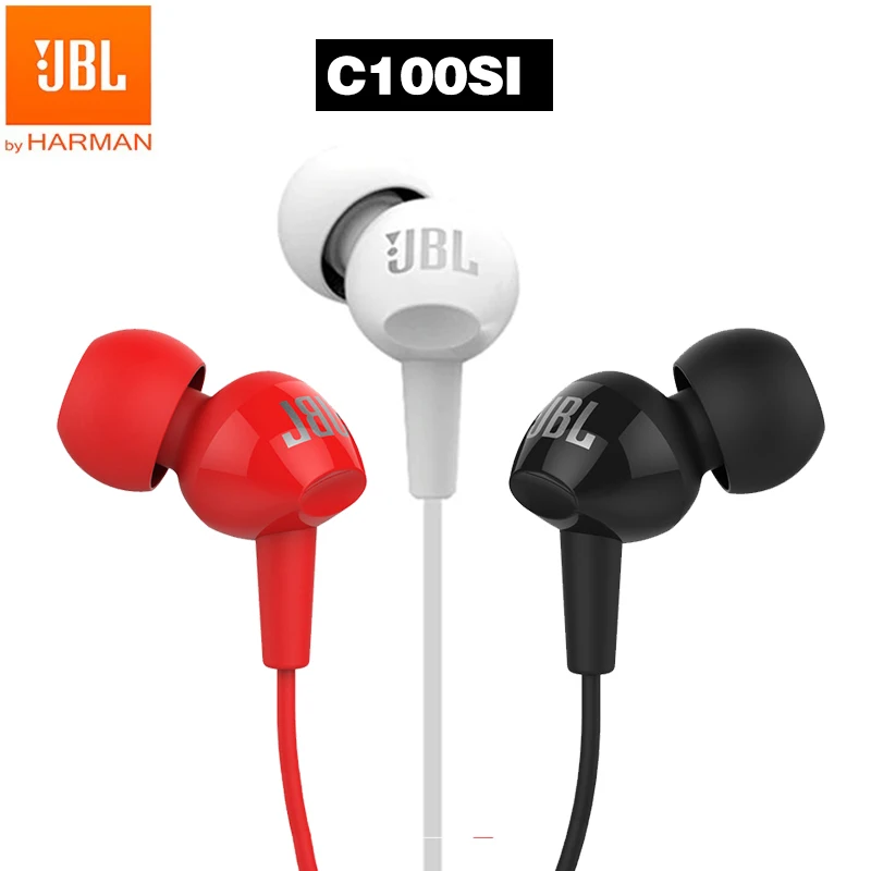 JBL C100SI Original 3.5mm Wired Stereo 