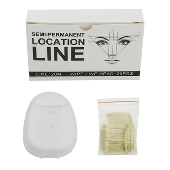 

Semi Permanent Tattoo Positioning Line Set With Wiping Microblade Ruler Eyebrow Measure Tool Tattoo Accesories