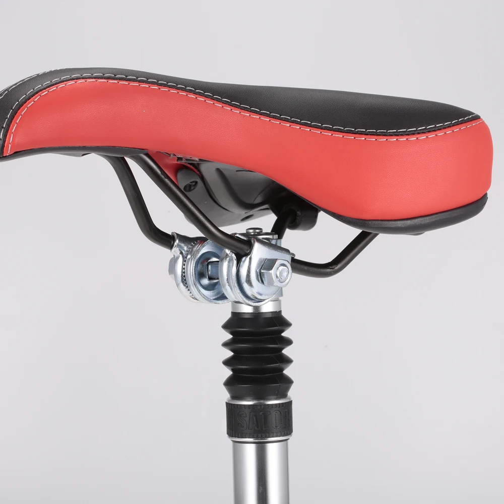 Foldable Scooter Saddle Height Adjustable Scooter Chair for Xiaomi Electric Scooter Retractable Seat with Bumper Scooter Parts