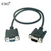 5M 10M 1.5M 3M Serial RS232 9-Pin Male to Female DB9 9-Pin PC Converter Extension Transfer Cable Extending Wire for computer ► Photo 3/6