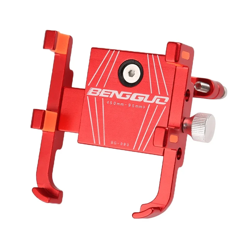  Mobile Handy Aluminium Legierung Fahrrad Telefon Halter Universal Rack Anti-slip Bike Lenker Clip S