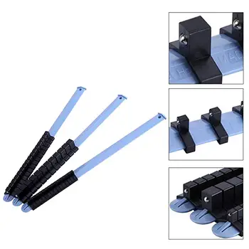 

3PCS Antirust ABS Socket Rack Holders Slot Storage Boxes Clip On Rail Tool Trays Organizers For Home Industrial Garages