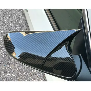 

2*Door Side Mirror Cover Trim Stylish ABS Plastic Carbon Fiber Pattern For Honda Civic Sedan/Coupe/Hatchback 2016-2018