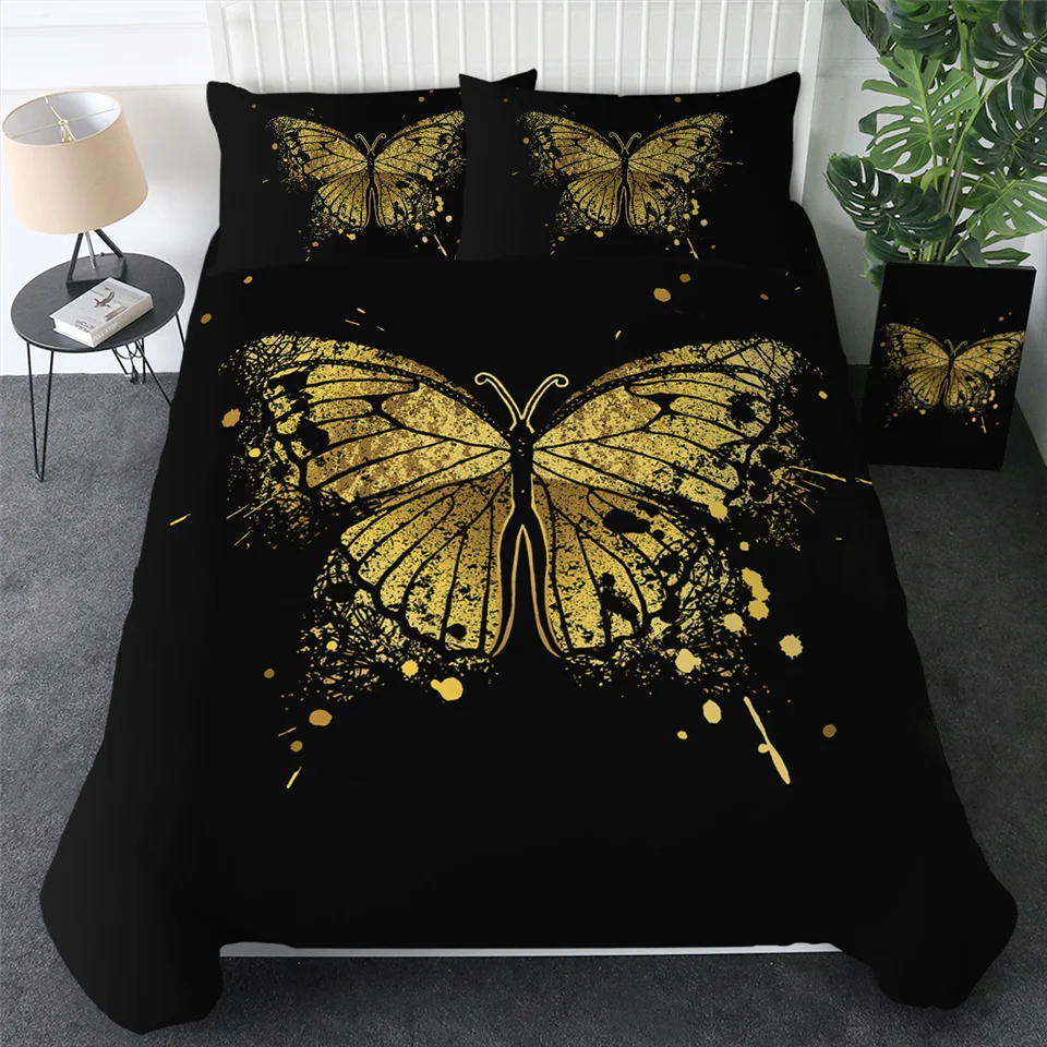 Coleção Bedding Set Queen Size Colorido Soft Bed Cover 3 peças